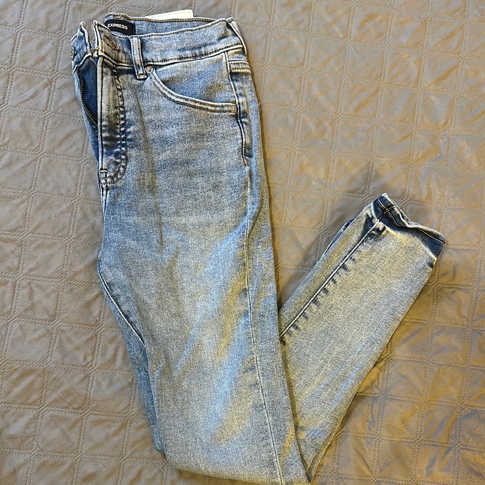 Express Light Blue Women's Jeans